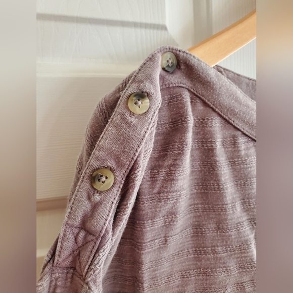 Anthropologie Crop Dolman Sleeve Top Grey Size Small - Picture 3 of 8